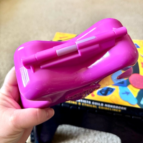 Vintage 1993 Bluebird Toys Polly Pocket Fairy Wonderland Pink Star Compact Only - Picture 3 of 10